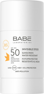 Стик солнцезащитный Laboratorios Babe Facial Sunscreen Invisible Stick SPF50 (30г)