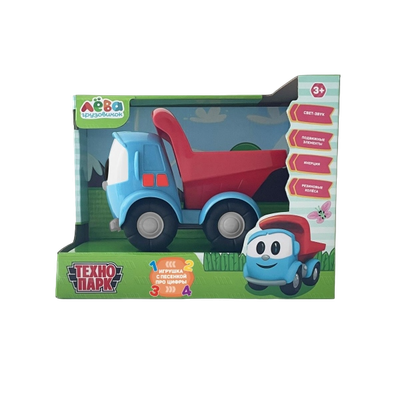 Самосвал игрушечный Технопарк Грузовичок Лева / LEVA-15SL-WOD