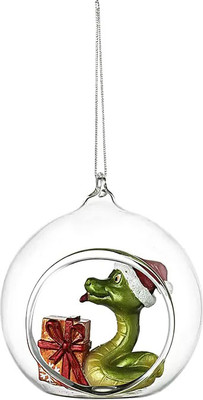 Елочная игрушка Tkano New Year Essential Festive Snake / TK24-NY_DEC0002