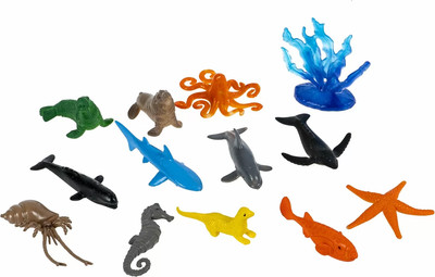 Набор фигурок игровых Bondibon Морские животные. Ребятам о зверятах / ВВ6476