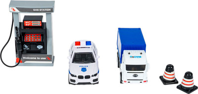 Автозаправка игрушечная Bondibon Автозаправочная станция. Полиция / ВВ6460