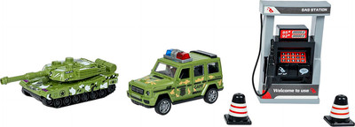 Автозаправка игрушечная Bondibon Автозаправочная станция. Военная техника / ВВ6461