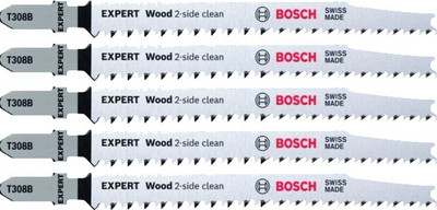 Набор пильных полотен Bosch T308 B Expert Wood 2-Side Clean 2.608.900.551