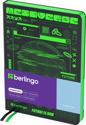Ежедневник Berlingo Future Tech А5 / UD3_01S21 (136л)