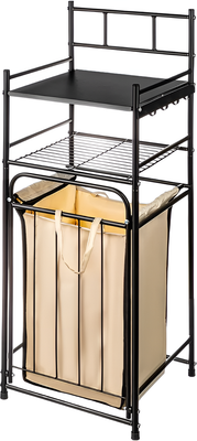 Стеллаж Solmax&Home IS98116 (черный)