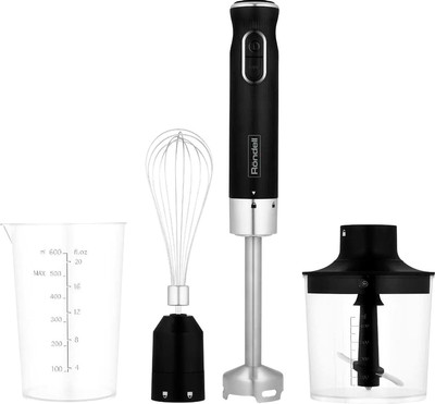 Блендер погружной Rondell RDE-1305 (черный/серебристый)
