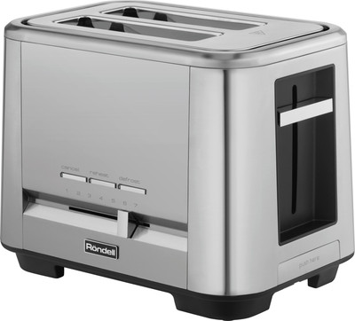 Тостер Rondell RDE-1200 (серебристый)