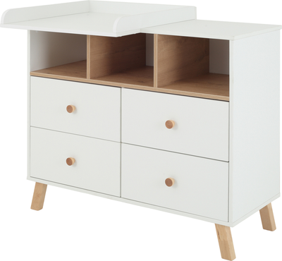 Комод пеленальный Rant Vester 116 (Cloud White)