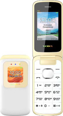 Мобильный телефон Texet TM-325 (молочный белый)
