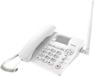 Беспроводной телефон Texet FX-100 (белый)