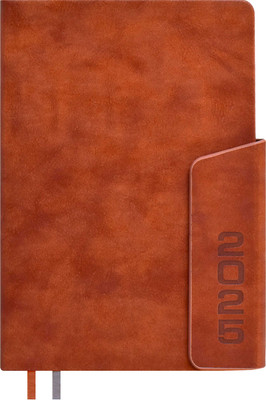 Ежедневник Escalada Илон Маск. Тиволи Глосс / 66993 (176л, коричневый)