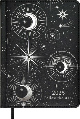 Ежедневник Escalada Астрологический. Плонже Экстра / 67021 (200л, металлик черный)