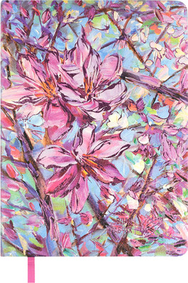 Ежедневник Escalada Влад Кравчук. Цветы / 67290 (120л)