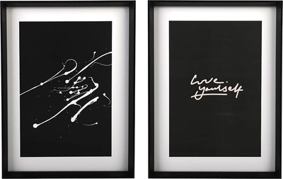 Картины Вещицы Love yourself Sof-10 (2шт, черный)