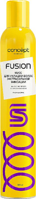 Мусс для укладки волос Concept Fusion экстрасильной фиксации (300мл)