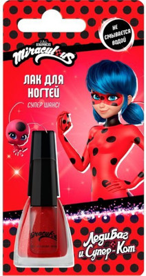 Лак для ногтей детский Miraculous Леди Баг и Супер Кот (6мл)