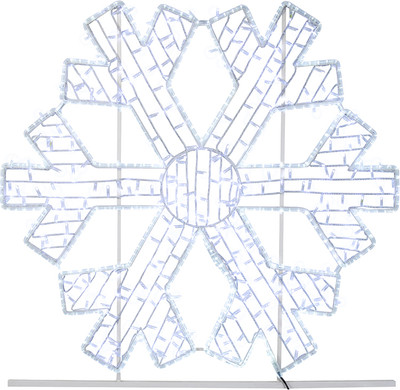 Светодиодная фигура 2D Neon-Night Снежинка 501-359 (белый)