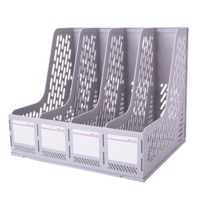 Лоток для бумаг Deli E9846 (серый)