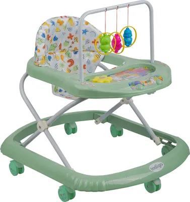 Ходунки INDIGO Карусельки (зеленый)