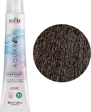 Крем-краска для волос Itely Aquarely с E-Plex комплексом 5NI/5.00 (100мл)