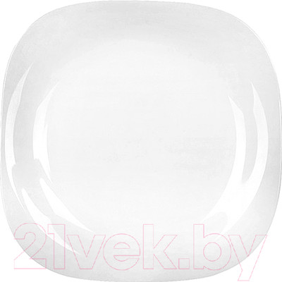 Тарелка столовая обеденная Luminarc Carine White H5604