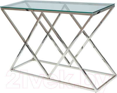 Консольный столик Signal Zegna C (серебристый)