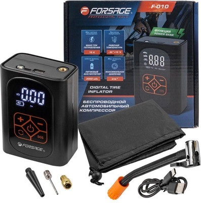 Автомобильный компрессор Forsage F-010