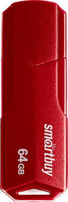 USB flash накопитель SmartBuy Clue 64Gb / SB64GBCLU-BG (бордовый)