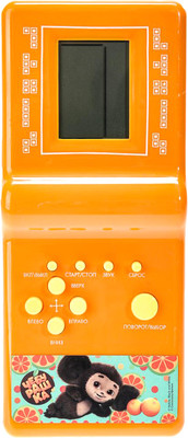 Тетрис Играем вместе Электронная логическая игра Чебурашка / D22605-R27