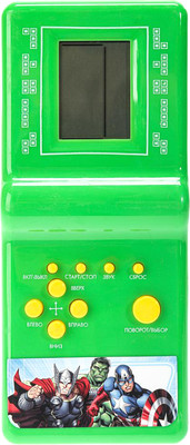 Тетрис Играем вместе Электронная логическая игра Супергерои / D22605-R21