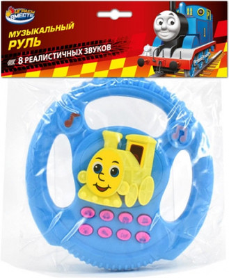 Развивающая игрушка Играем вместе Музыкальный руль Паровозик / ZY839633-R