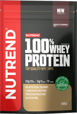 Протеин Nutrend 100% Whey Protein (400г, шоколадный брауни)