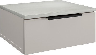 Прикроватная тумба Аквилон Подвесная 3 (кашемир/винтерберг)