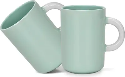 Набор кружек Fissman Green 3748 (2шт)