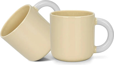 Набор кружек Fissman Yellow 3742 (2шт)