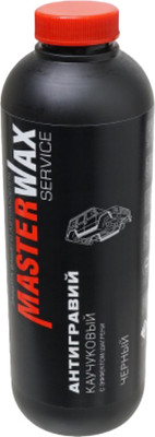 Антигравий MasterWax Service 314 MW030702 с эффектом шегрени (1л, черный)