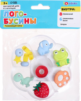 Развивающий игровой набор Zabiaka IQ Логобусины / 10361414