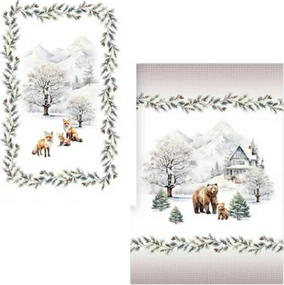 Набор полотенец Listelle Set-2 Морозное утро 415802