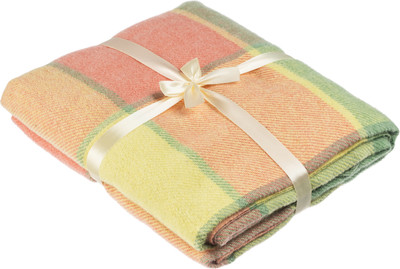 Плед Vladi Эльф Liam 170x210 / 50221 (светло-желтый/светло-красный/светло-зеленый)