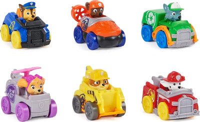 Набор игрушечных автомобилей PAW Patrol 43695 (6шт)