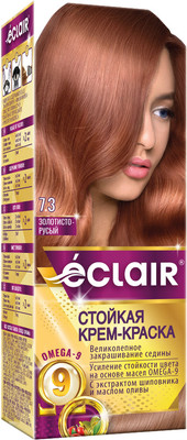 Крем-краска для волос Eclair 7.3 (золотисто-русый)