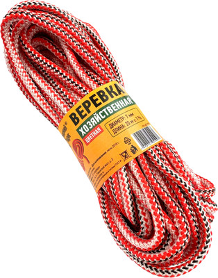 Веревка хозяйственная Домашний Сундук ДС-274 (20м, цветной)