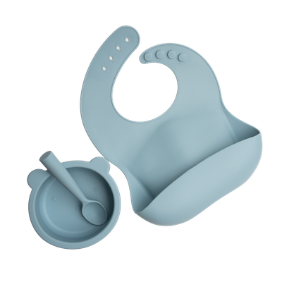 Набор посуды для кормления Beola baby HBB-05 (голубой)