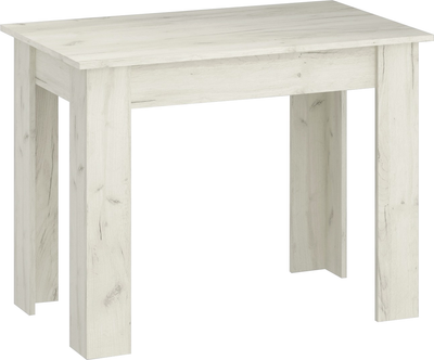 Обеденный стол Премиум Соната (дуб крафт белый)