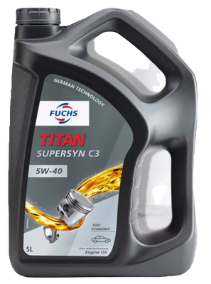 Моторное масло Fuchs Titan Supersyn С3 5W40 / 602176745 (5л)