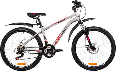 Велосипед Novatrack 24 Action 24SHD.ACTION.14GR23 (серый, разобранный, в коробке)