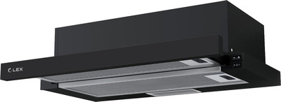 Вытяжка телескопическая Lex Hogan 500 (черный)