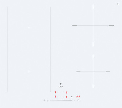 Индукционная варочная панель Lex EVI 641A WH