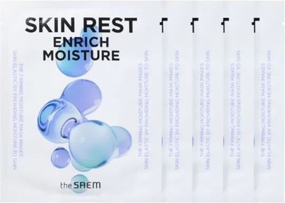 Набор масок для лица The Saem Skin Rest Enrich Moisture Mask Sheet (5x25г)