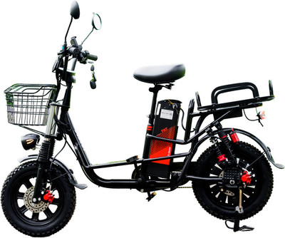 Электровелосипед AVM E-Alfa Fat (черный)